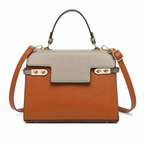 Premium Brown Women Handbag with Adjustable Sling Strap