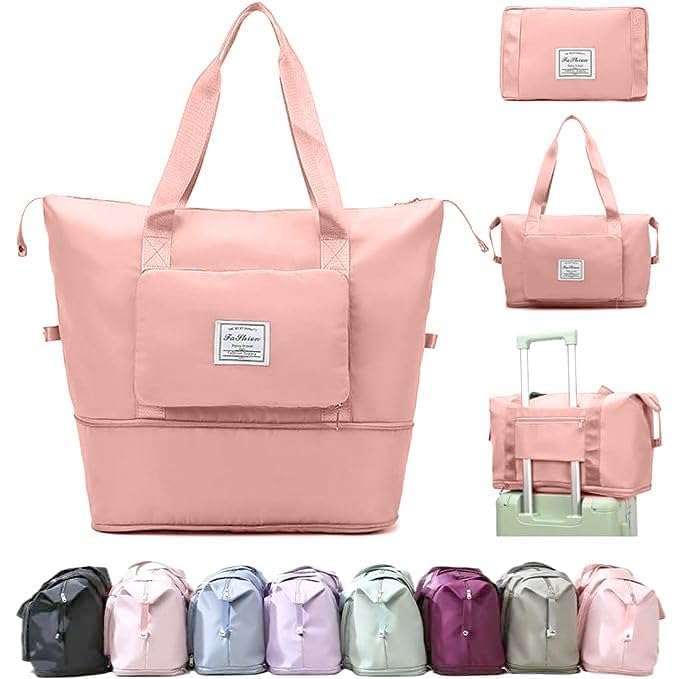 Water-Proof Foldable Travel Duffle Bag With Pocket