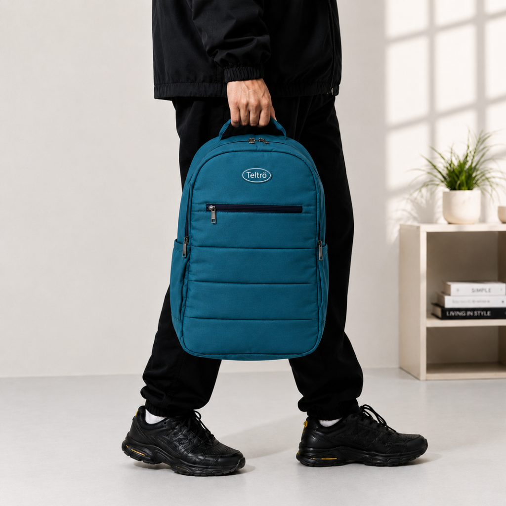 Telgo Sleek Cyan Backpack