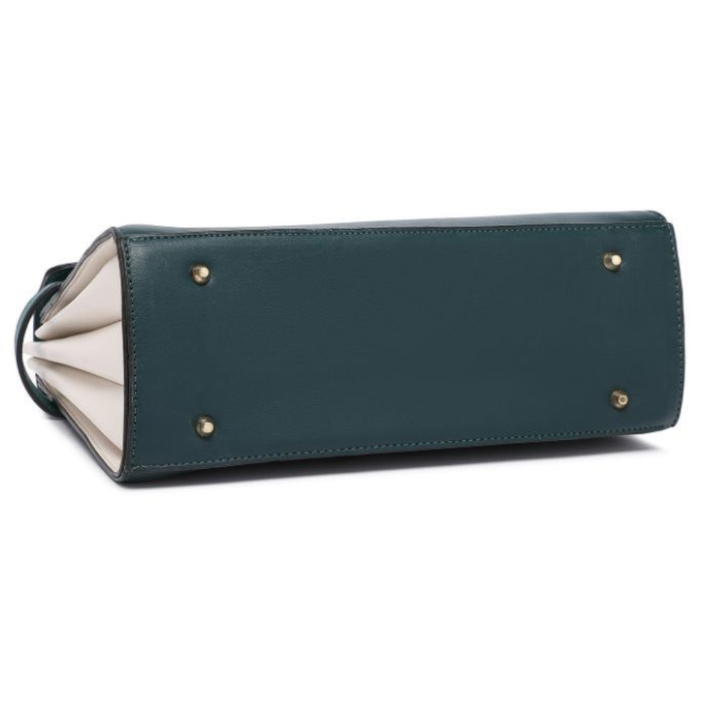 Premium Green Women Handbag with Adjustable Sling Strap