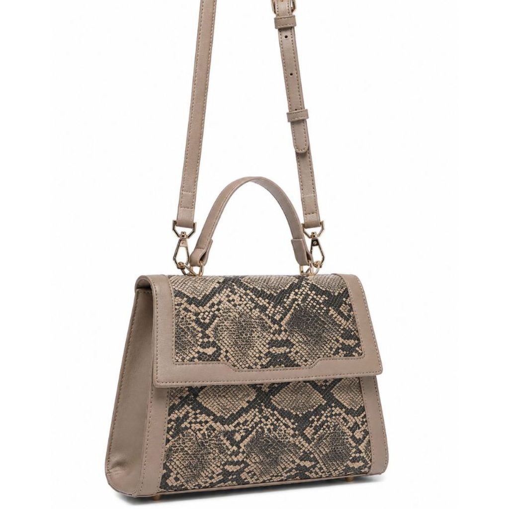 Premium Dark khaki Women Handbag with Adjustable Sling Strap