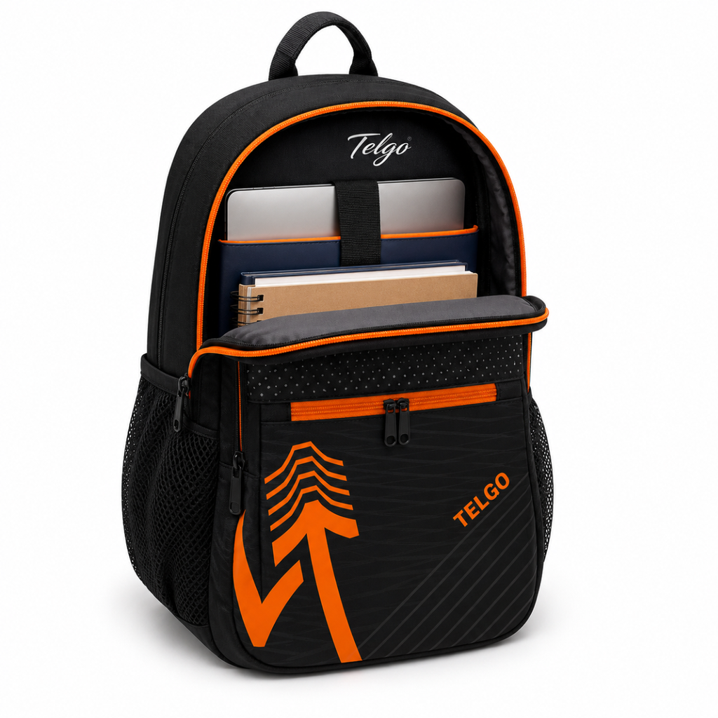 Telgo Blaze Rush Orange Backpack