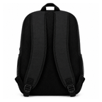 Telgo Lightweight Black Backpack with Green Accents