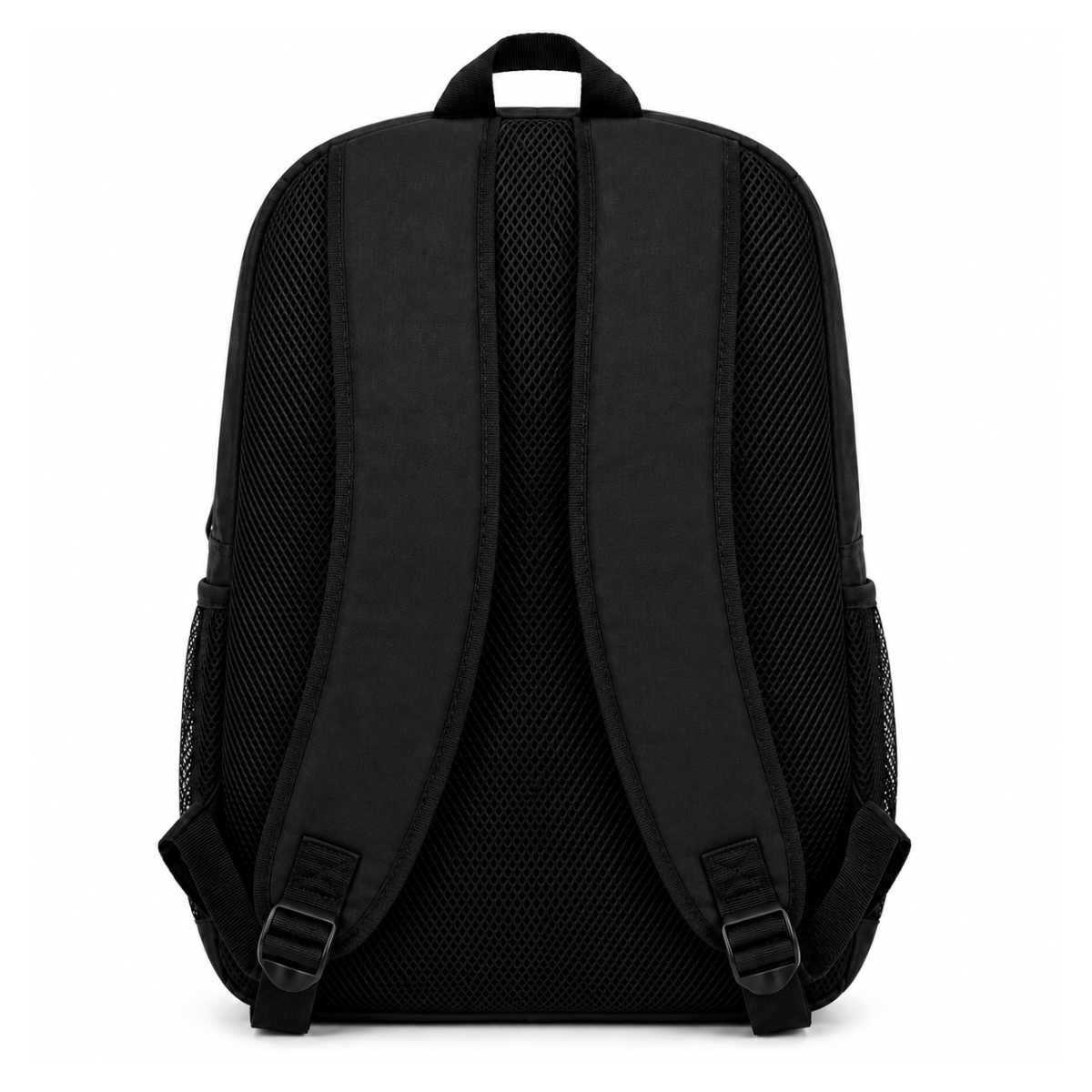 Telgo Lightweight Black Backpack with Green Accents