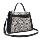 Premium Black Women Handbag with Adjustable Sling Strap