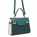 Premium Green Women Handbag with Adjustable Sling Strap