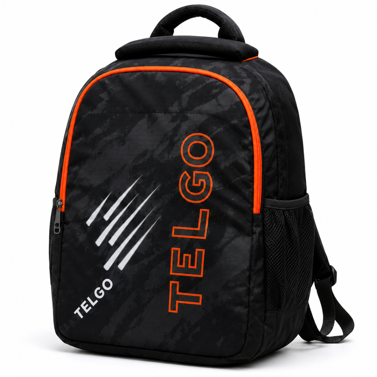Telgo Sports Design Black Casual Backpack