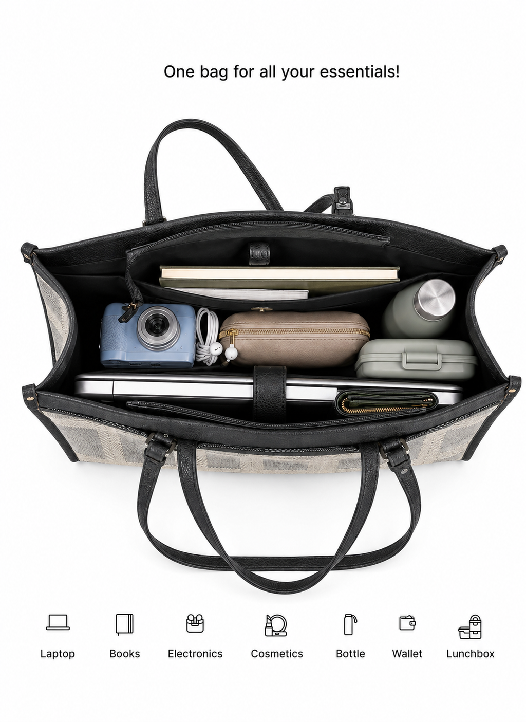 Vinenna Office Tote Bag