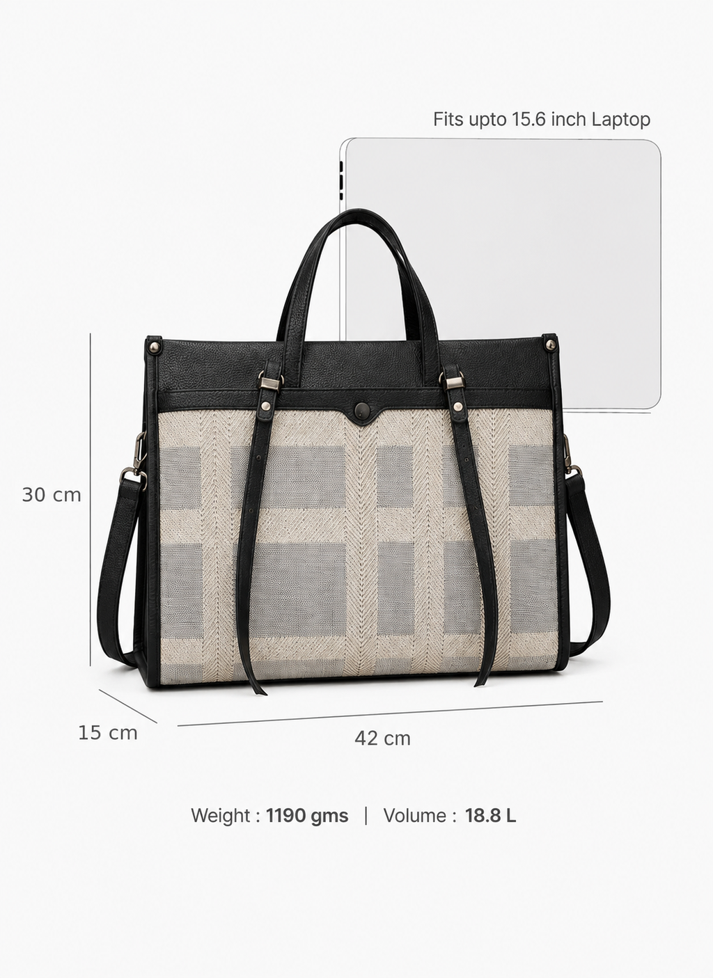 Vinenna Office Tote Bag