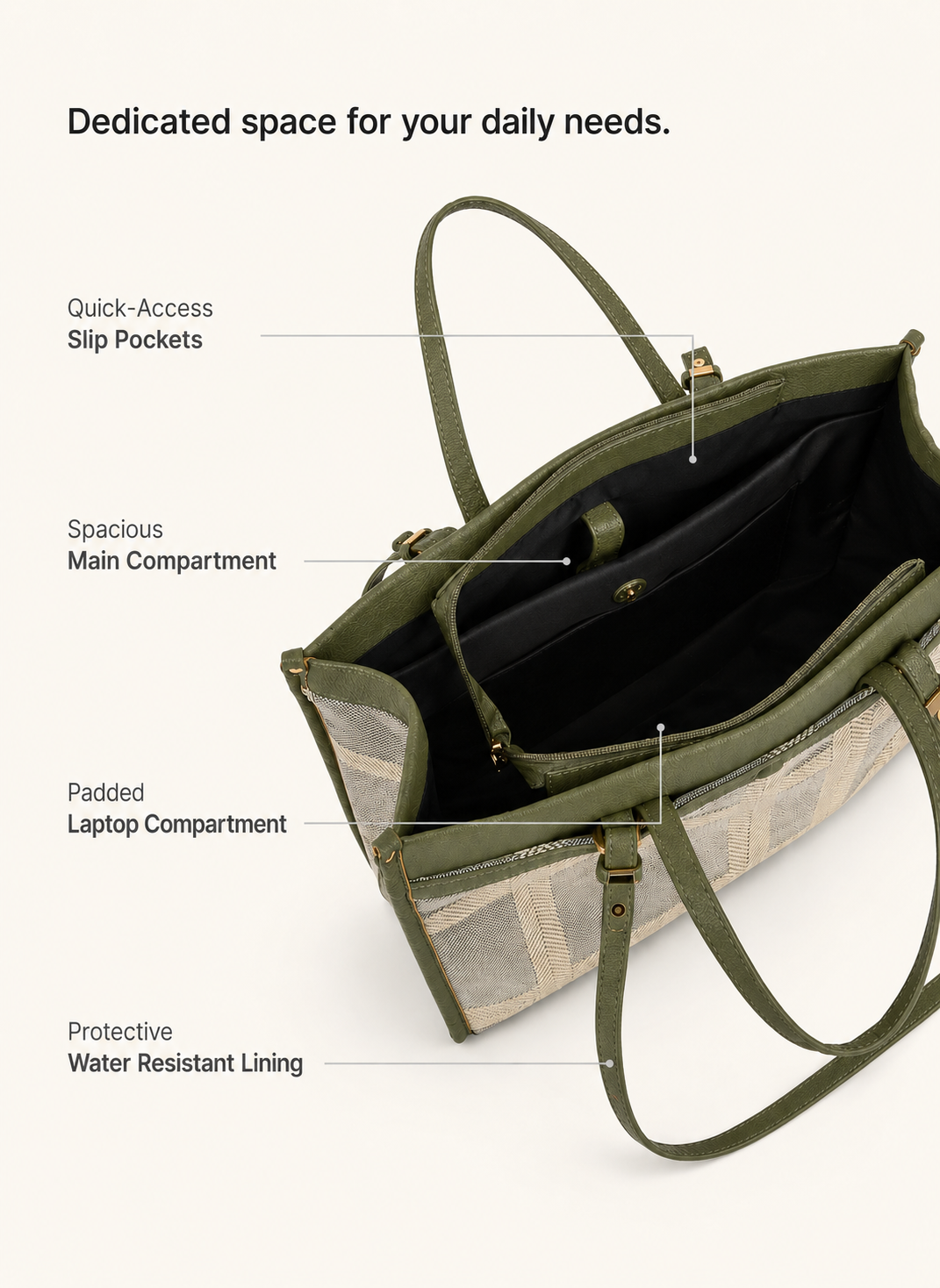 Vinenna Office Tote Bag