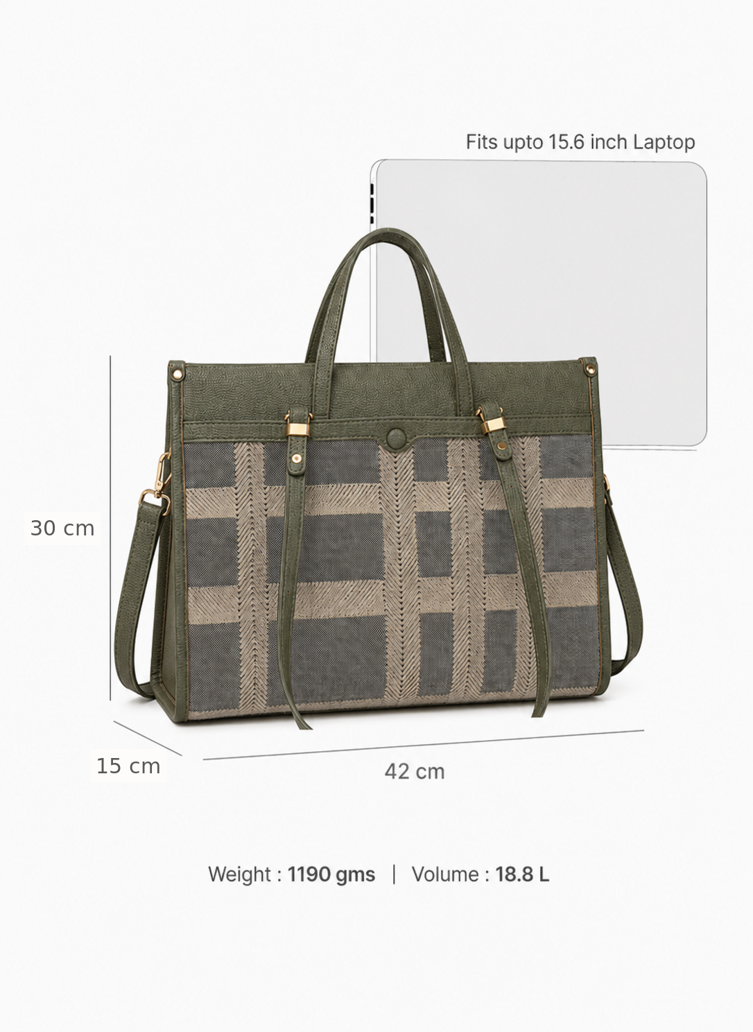 Vinenna Office Tote Bag